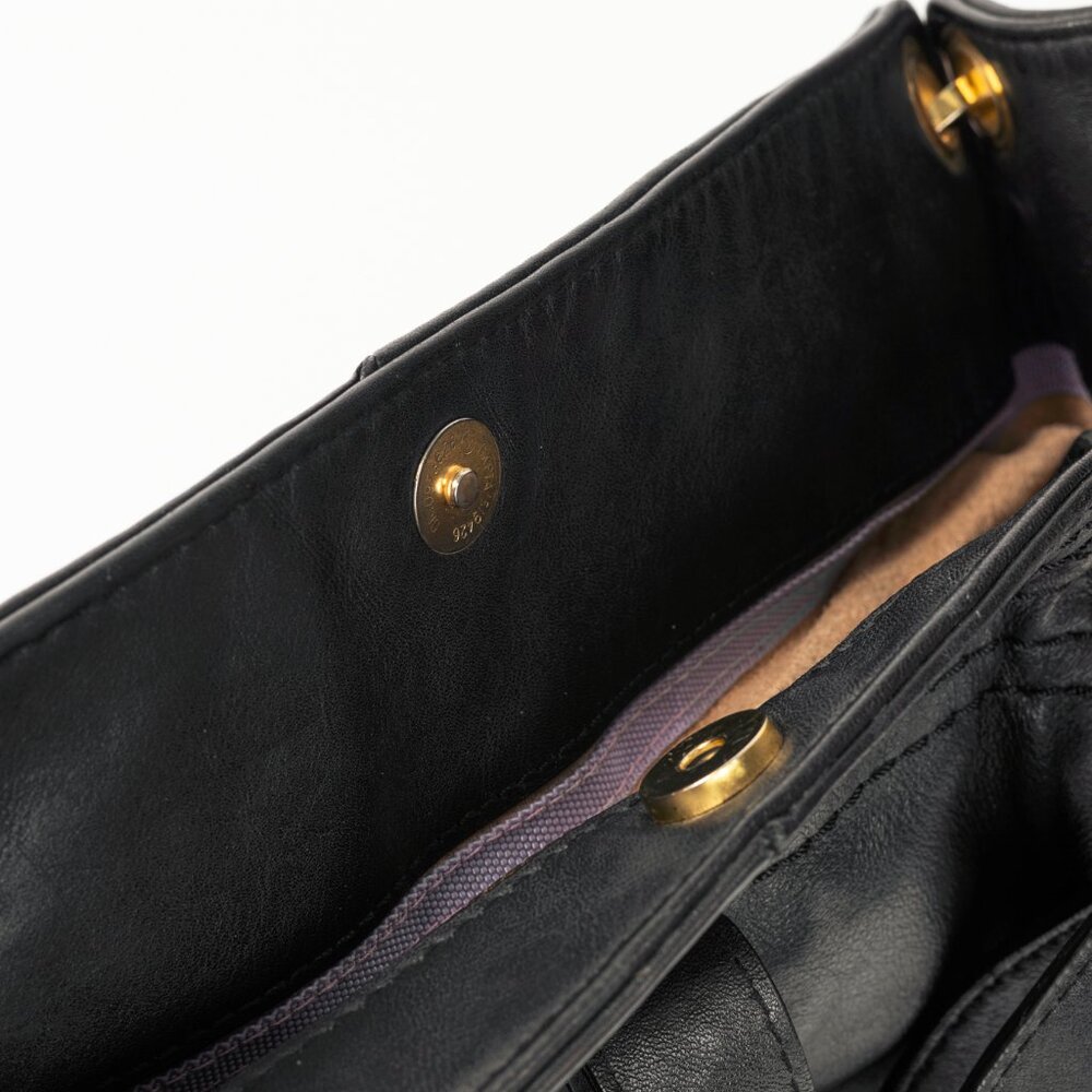 Jimmy Choo Alex Black Leather Hobo - Picture 12 of 15